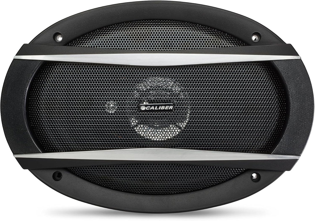 Caliber Auto Lautsprecher Set 150W - 2er Set Lautsprecher Auto - Koaxial Lautsprecher 3-Wege - 55W R