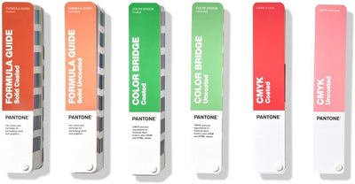 Pantone GPG301B Essentials Guide Set - Beschichtetes und unbeschichtetes Farbfächer-Set in chromatis