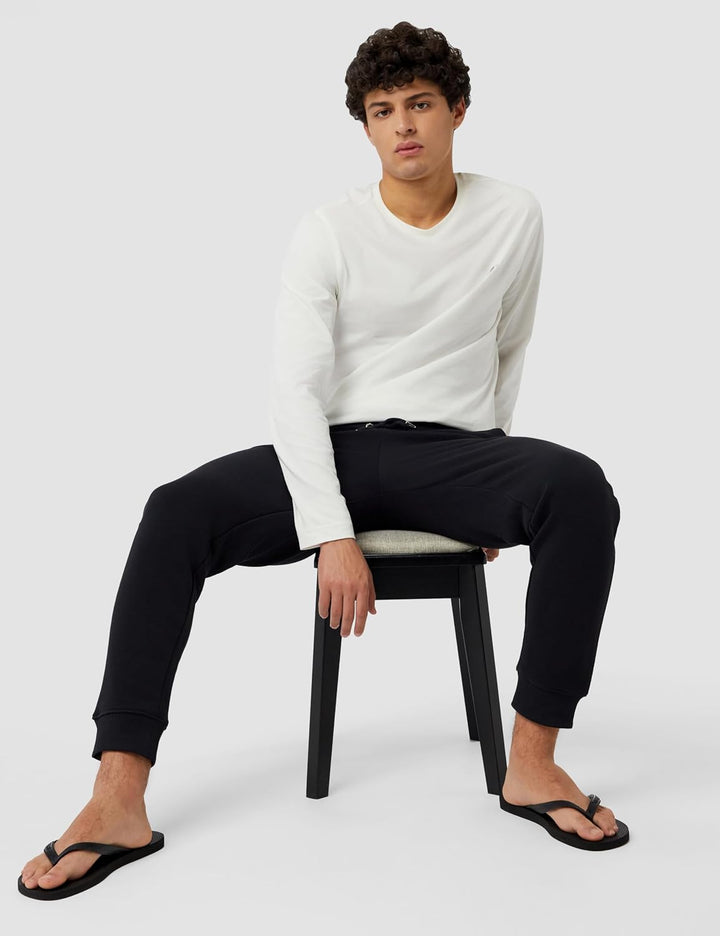 Gant Herren Lässige Hose Reg Shield Sweatpants XS Schwarz, XS Schwarz