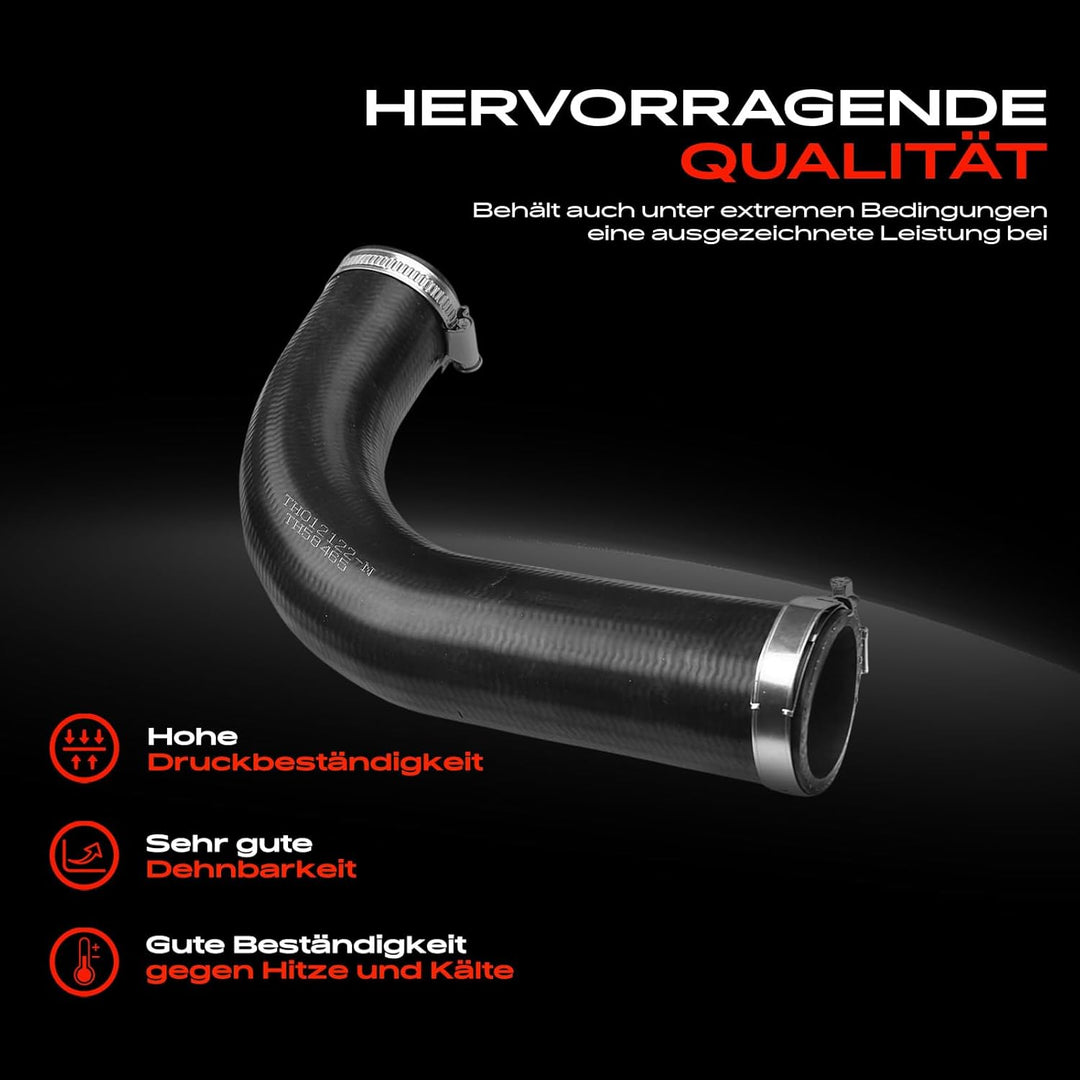 Ladeluftschlauch Turboschlauch für C30 533 C70 II Cabriolet 542 S40 II 544 V50 545 2.0L Diesel 2004-