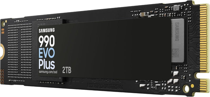 Samsung 990 EVO Plus NVMe M.2 SSD 2 TB, PCIe 4.0 x4 / PCIe 5.0 x2, NVMe 2.0 (2280), 7.250 MB/s Lesen