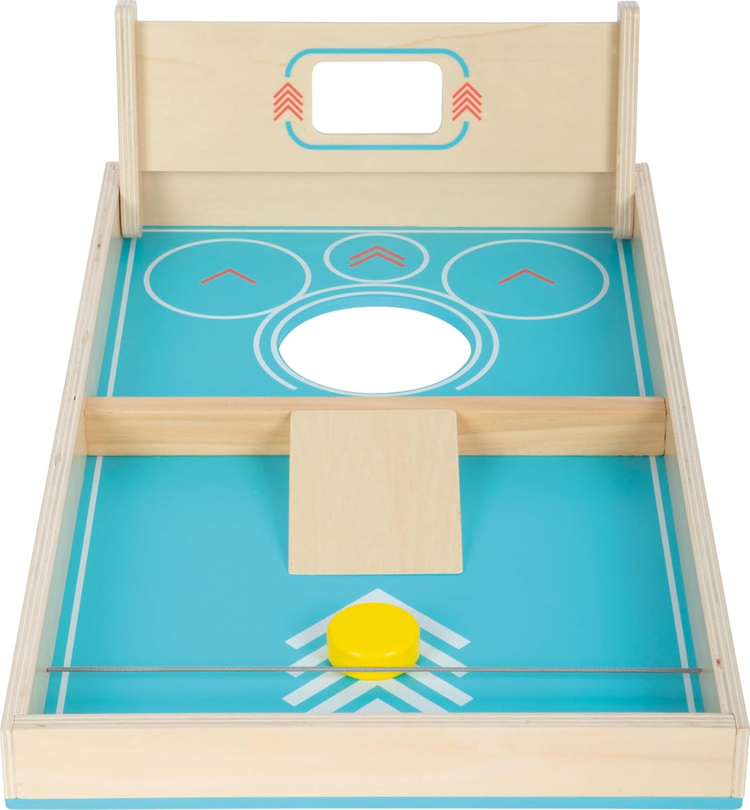 small foot Cornhole und Sling Puck Spiel „Active“ aus Holz, 2-in1-Wurfspiel, Familienspiel für Kinde