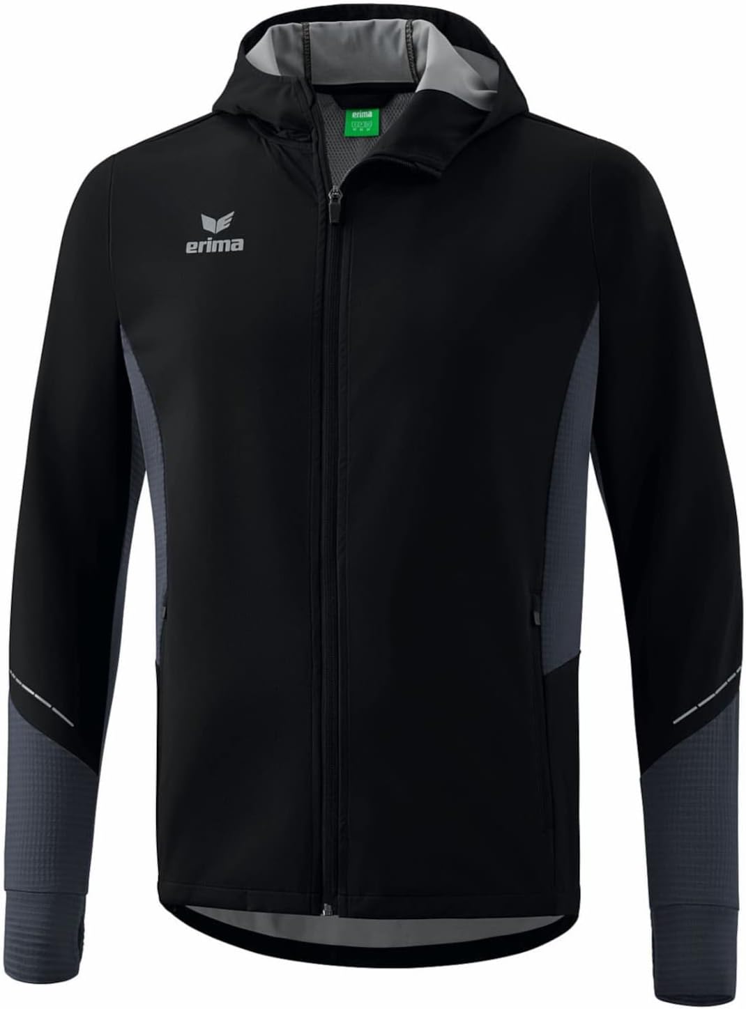 Erima Herren RACING Running Jacke S Schwarz, S Schwarz