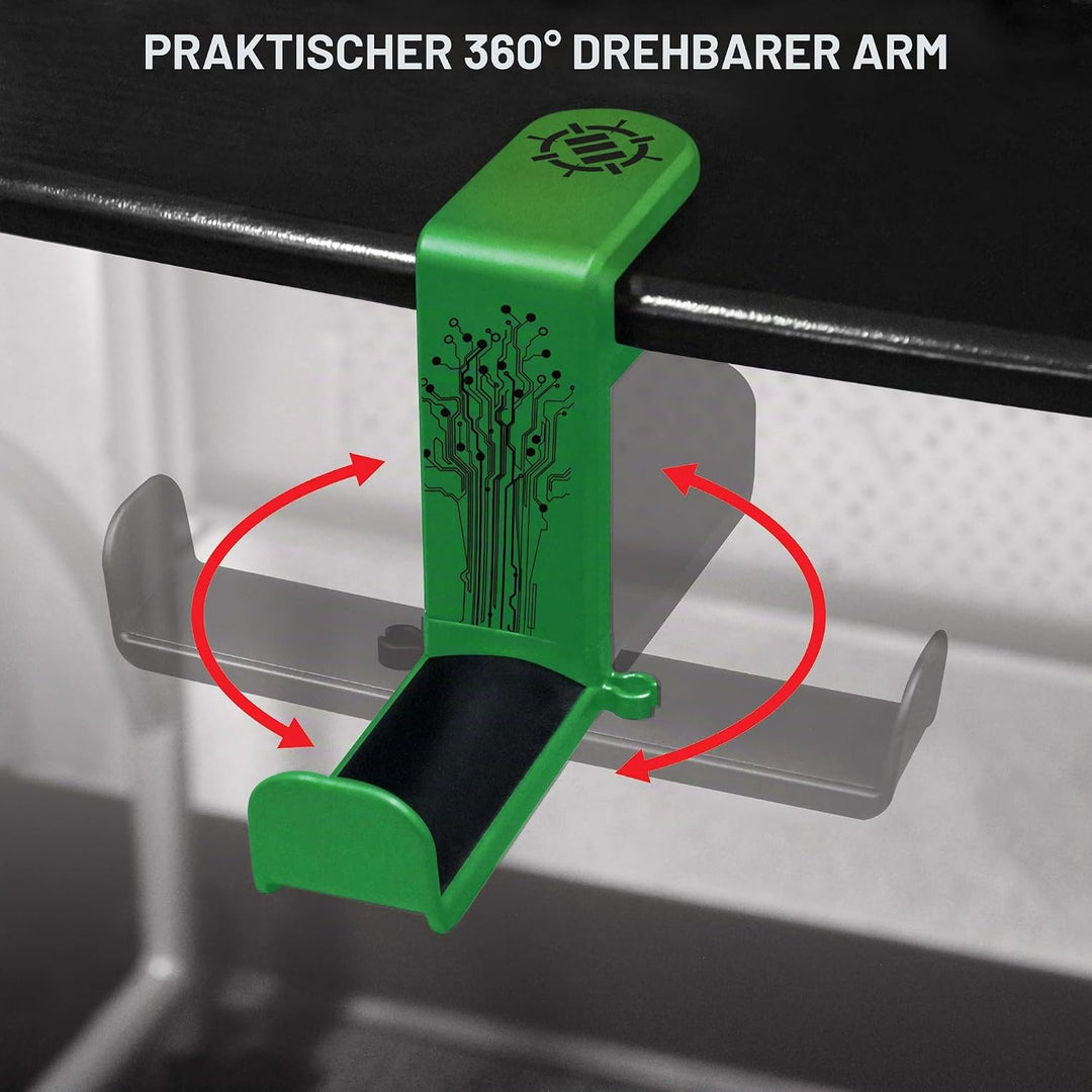ENHANCE PC Gaming Headset Kopfhörer Halterung Hanger Mount Kopfhörer Stand mit verstellbaren & Schwe