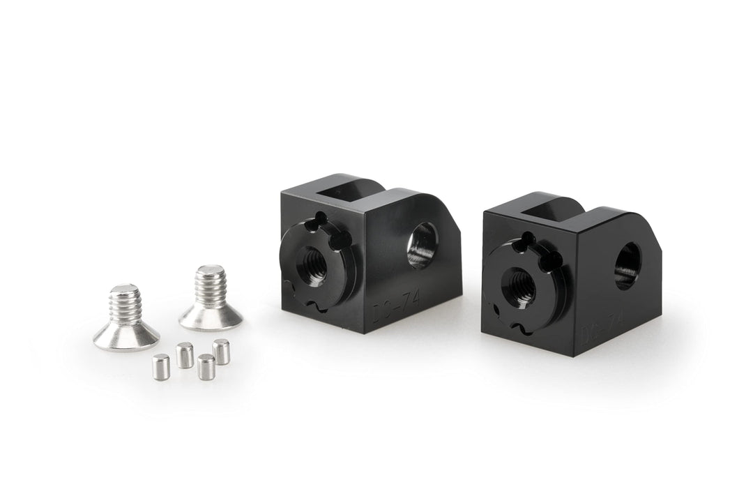 Puig 20675N Adapter Fussrasten- Gummipad Adjustierbar Rider Schwarz