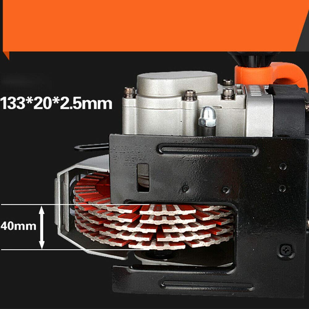 4800W Elektrische Mauernutfräse 42mm Schlitzfräse Mauernutfräse Wandschlitzer Mit 5x Sägeblätter,360
