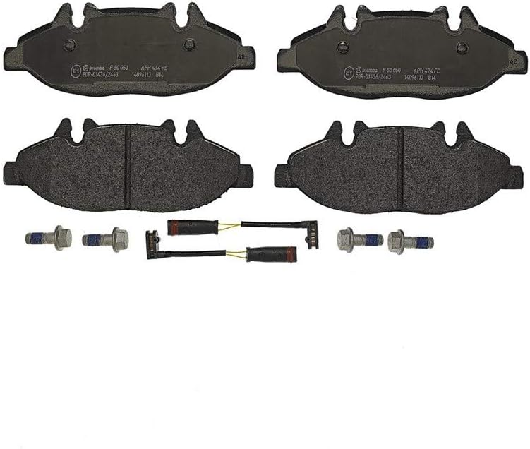 Brembo P 50 050 Bremsbelagsatz, Scheibenbremse - (4-teilig) Single, Single