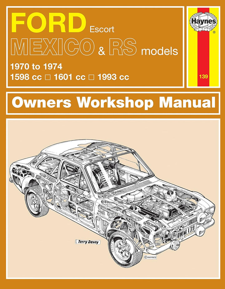 Ford Escort RS Mexico, Taschenbuch