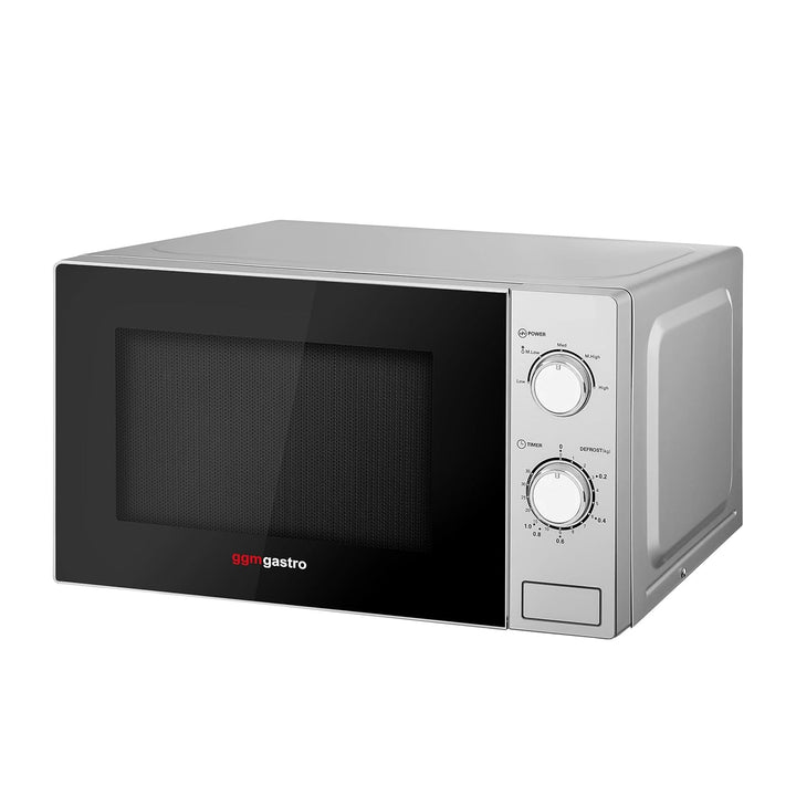 GGM Gastro | MWM2070 | Mikrowelle - 20 Liter - 700 Watt - Manuell