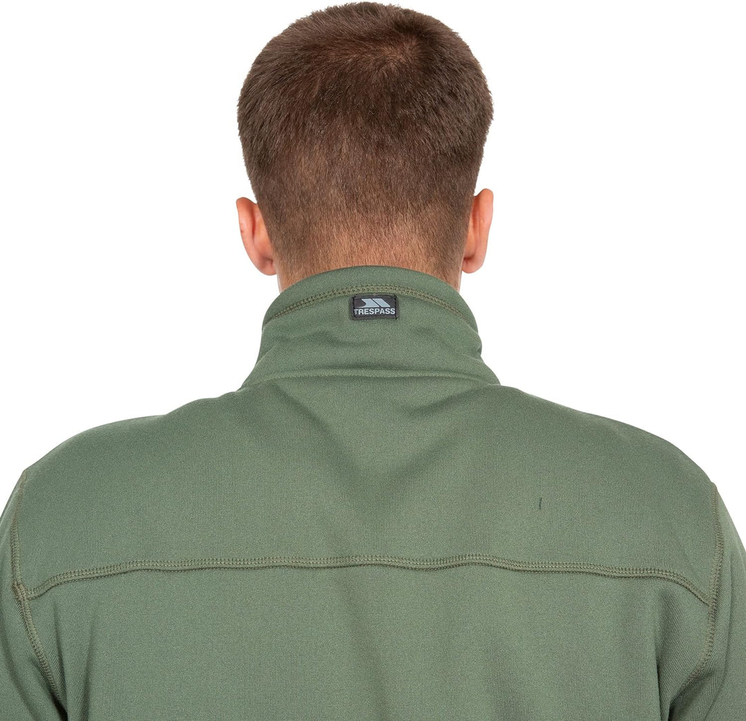 Trespass Herren Tailbridge Fleece, Mehrfarbig, XL S Grün, S Grün