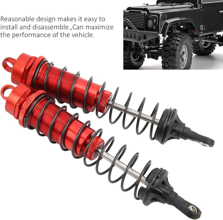 RC Stossdämpfer, 2Pcs Robust RC 140mm Ölgefüllter Einstellbarer Stossdämpfer Dämpfer für TRAXXAS SLA