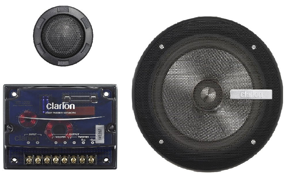 Clarion SRP1322S 2-Wege-Lautsprechersystem, 13 cm