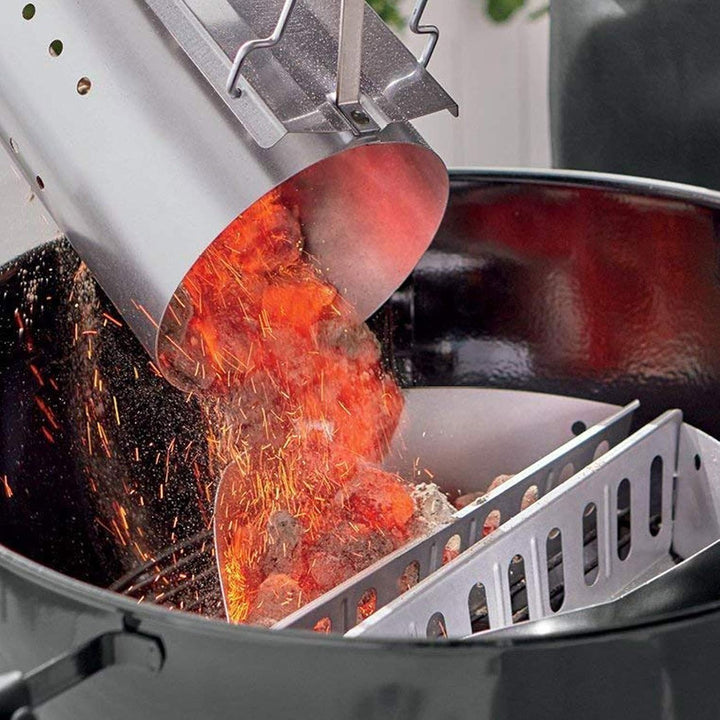 WELL GRILL 7403 Char-Basket Holzkohlekörbe Kohlekorb Charcoal Briquet Holders für Weber Master Touch