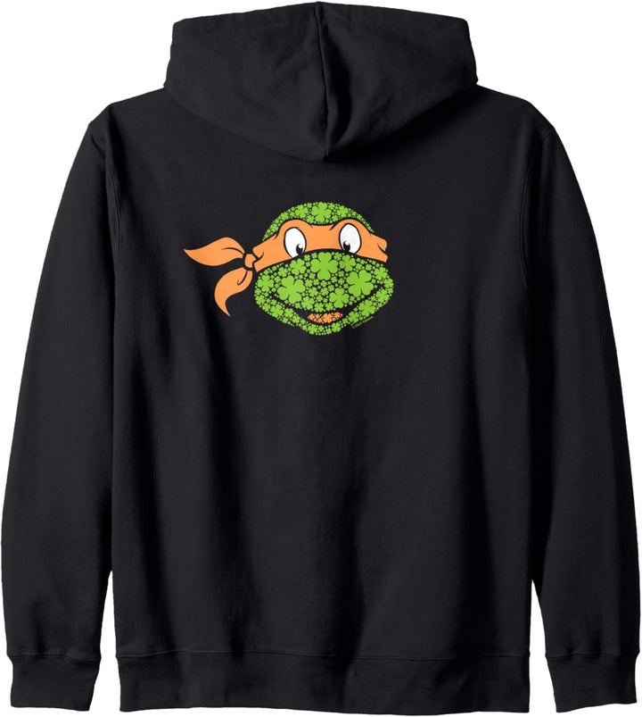 Teenage Mutant Ninja Turtles St. Patrick's Day Clover Kapuzenjacke