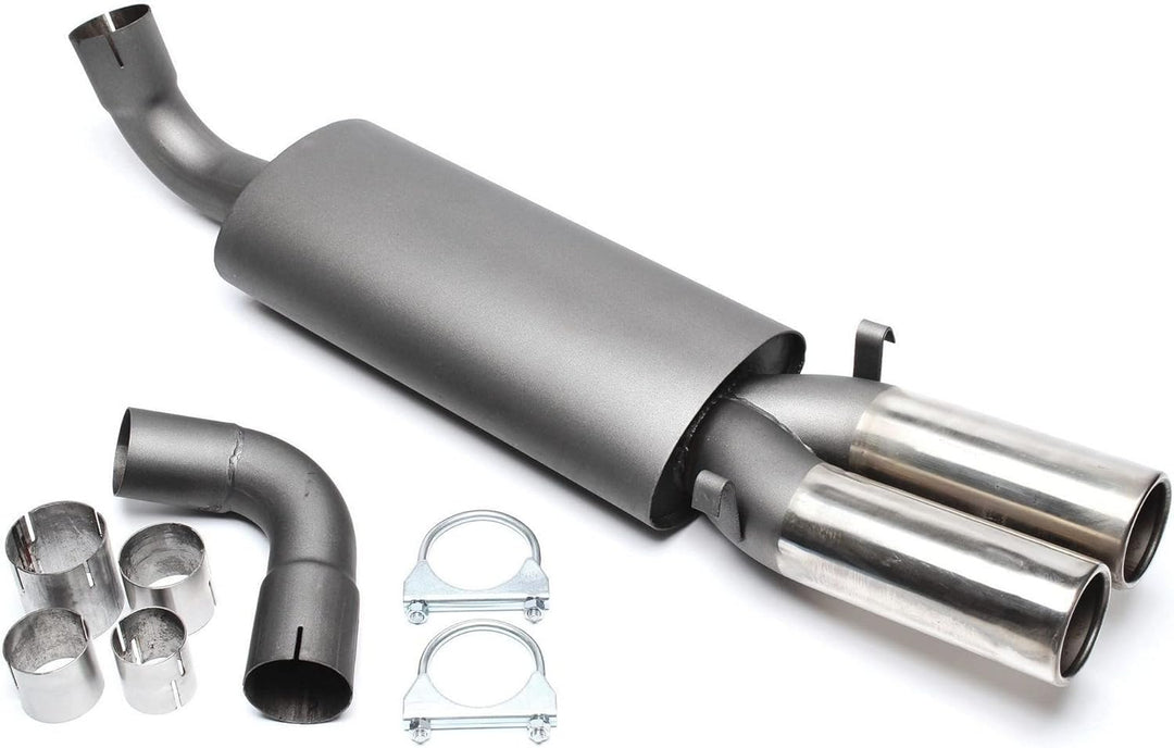 Sportendschalldämpfer Sportauspuff Sportschalldämpfer Sportendtopf Sport Endschalldämpfer Endtopf,