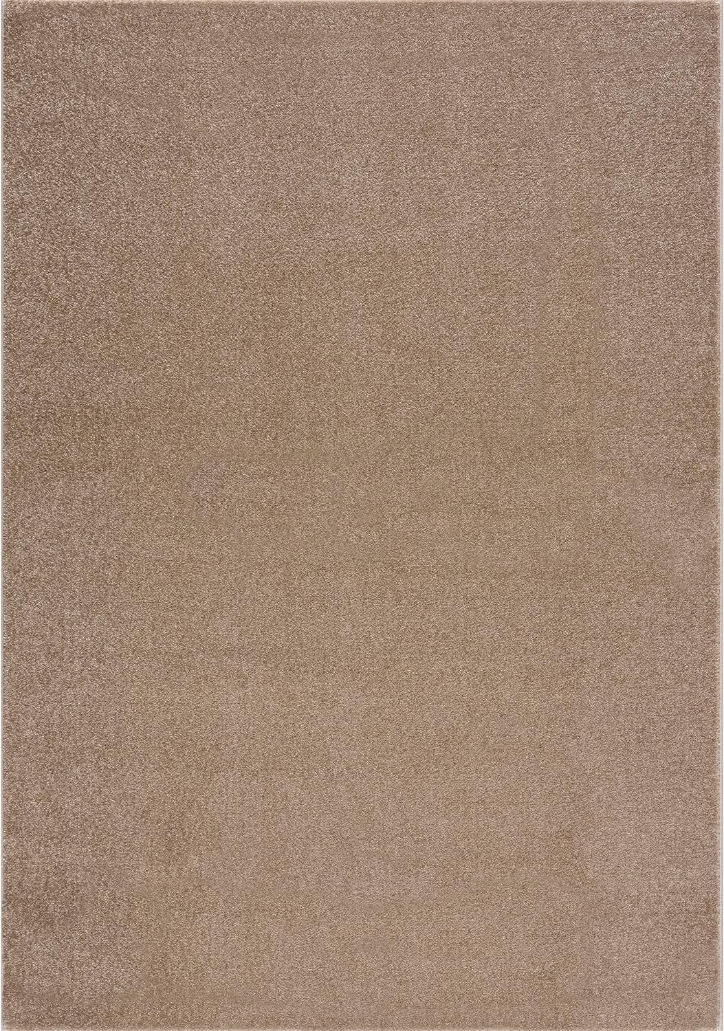 Impression Kurzflor-Wohnzimmerteppich - Schlichte Moderne Teppiche für Schlafzimmer, Büro, Flur, Küc