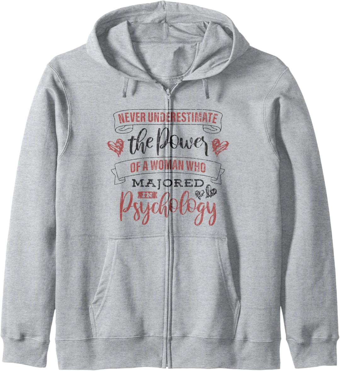 Psychologie Studentin Geschenk Kapuzenjacke