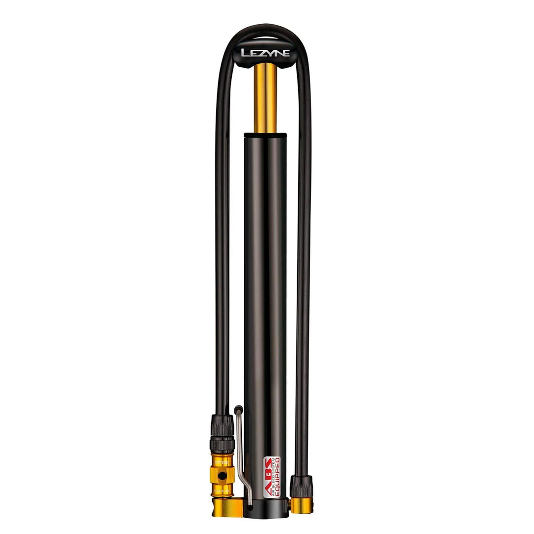 Lezyne Micro Floor Drive HP/HPG Bicycle Portable Floor Pump, Road, Gravel Bike, High Pressure, ABS F