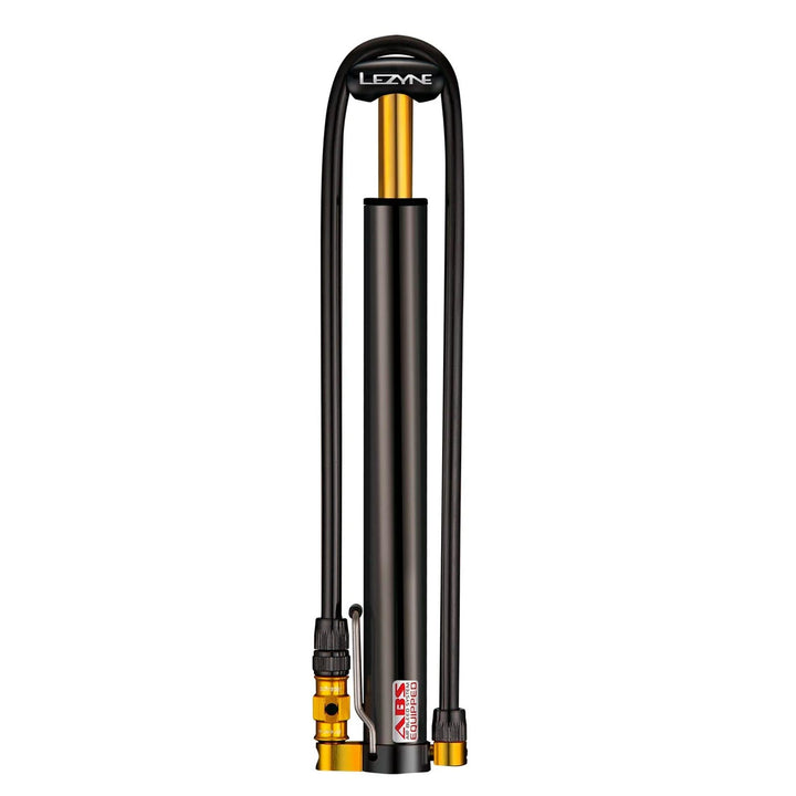 Lezyne Micro Floor Drive HP/HPG Bicycle Portable Floor Pump, Road, Gravel Bike, High Pressure, ABS F