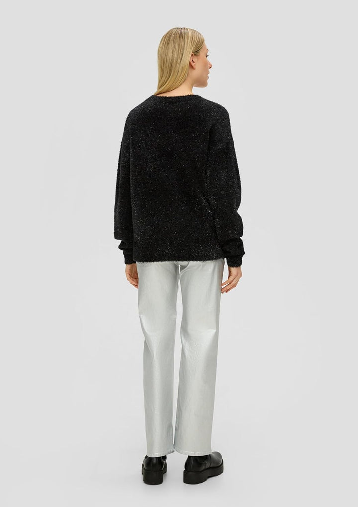 s.Oliver Damen Pullover mit Effektgarn 36 9999, 36 9999