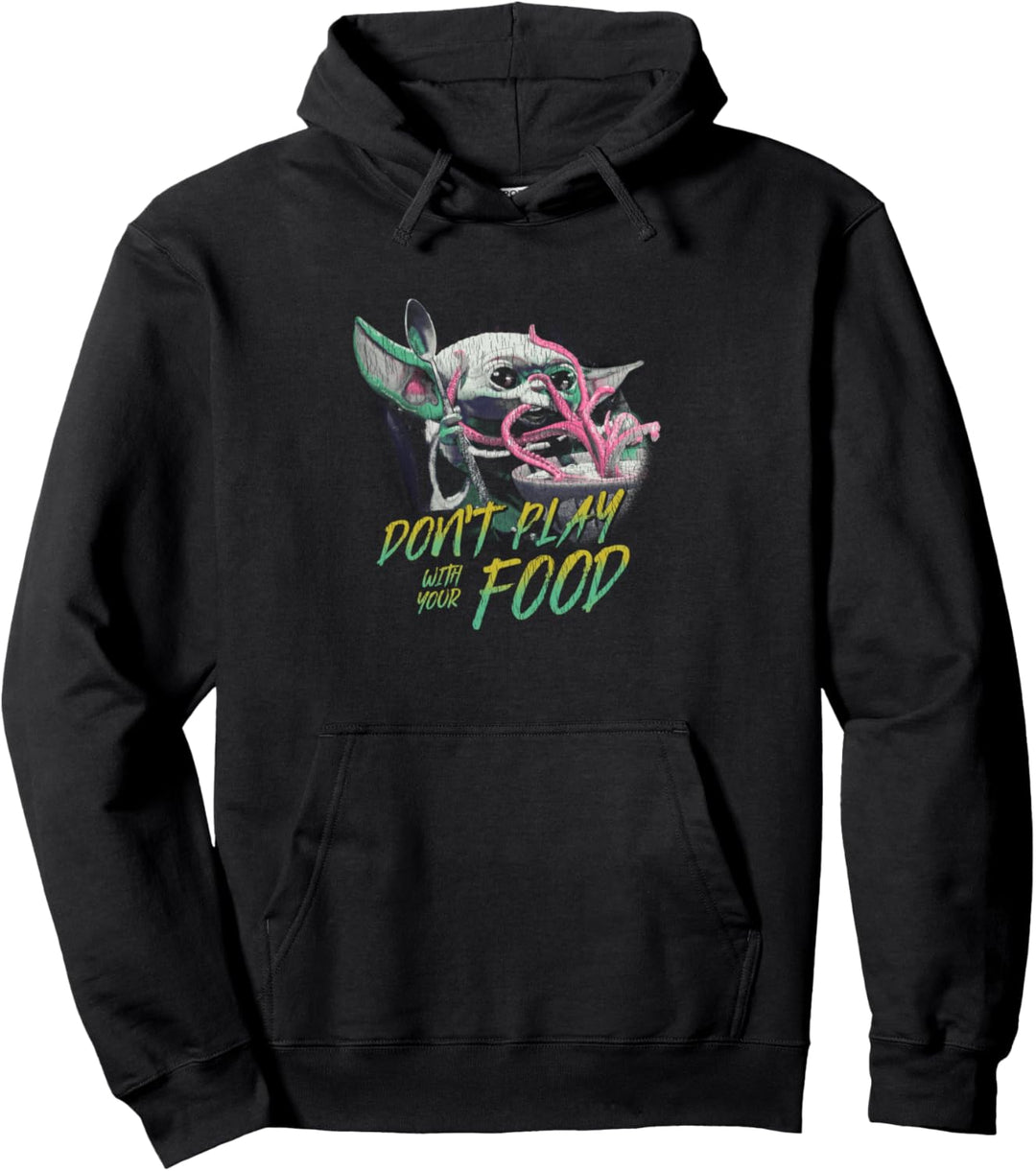 Star Wars The Mandalorian Child Fun Food Pullover Hoodie