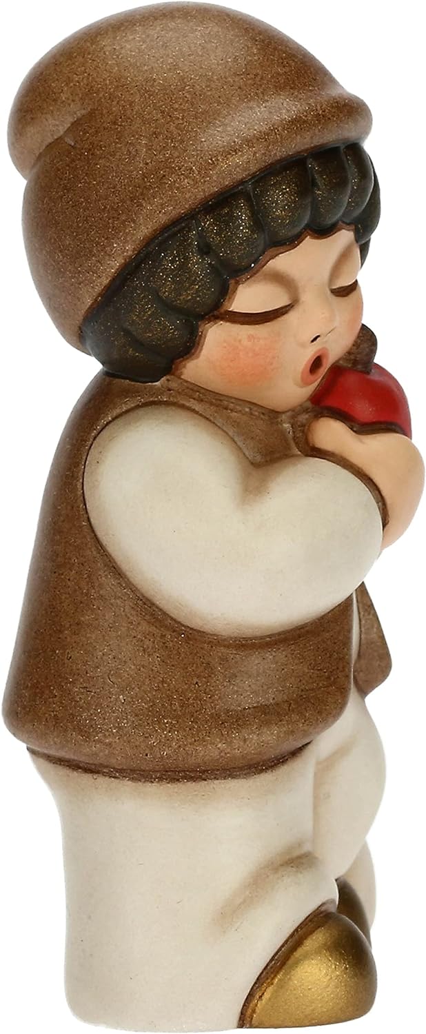 THUN - Kleinkind mit weissem Apfel Krippe