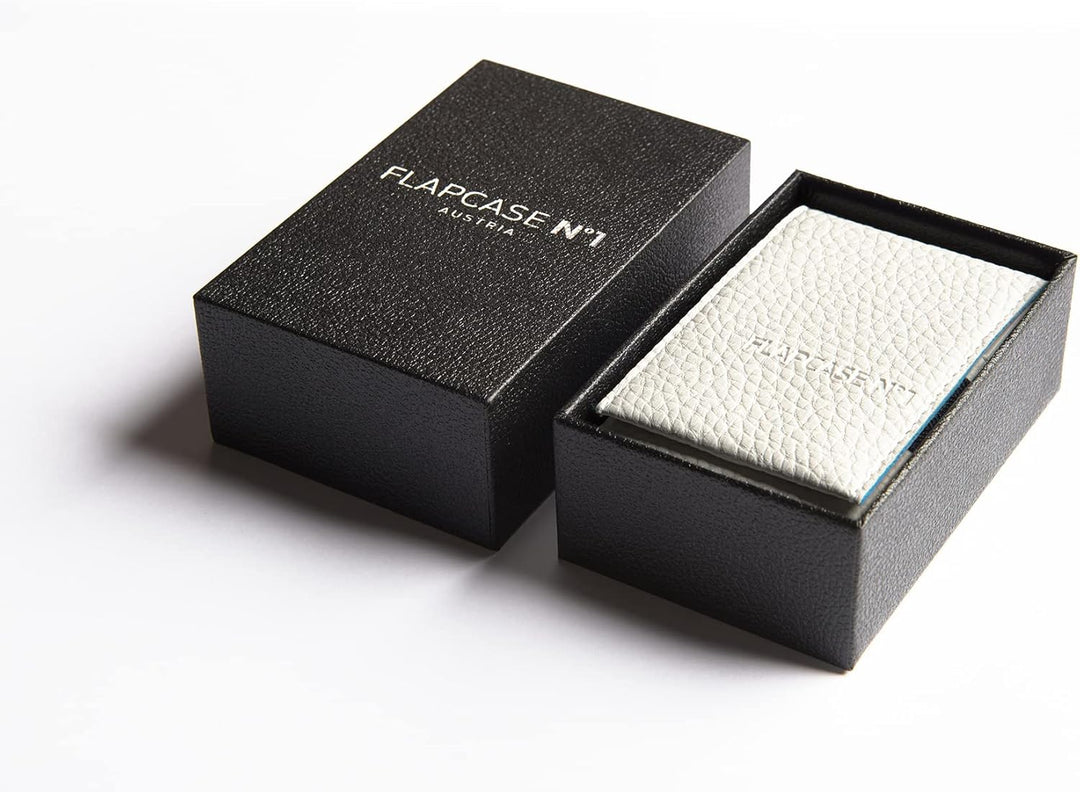 FLAPCASE N°1 • Glacier Shadow • Designer Zigarettenetui, Made in Austria, Leder vegan Zigarettenbox
