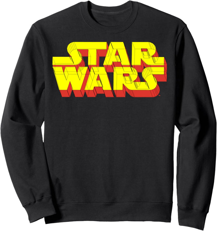 Star Wars 3D Text Logo Sweatshirt