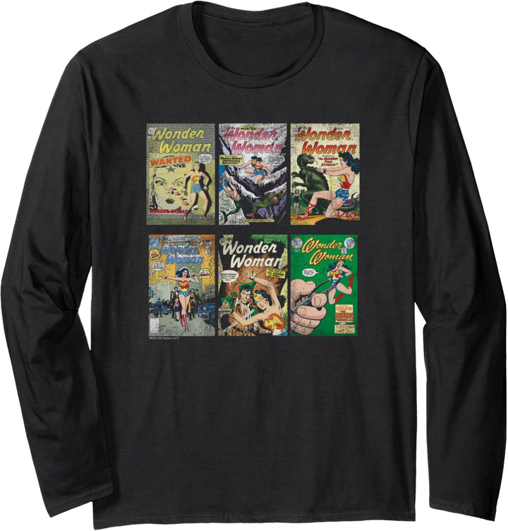Wonder Woman Covers Langarmshirt