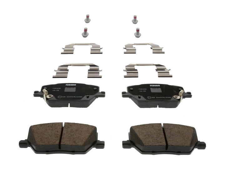 Ferodo fdb4688  Bremsbeläge Packs, 4-teilig