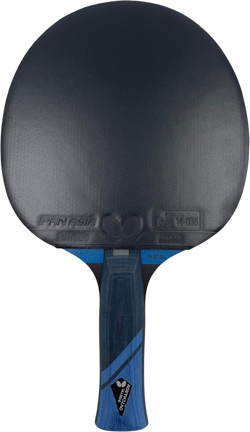 Butterfly® Dimitrij Ovtcharov Platin Tischtennisschläger | Eva-Technologie | ITTF zertifizierter Pan