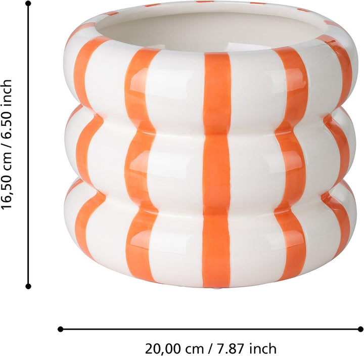 EGLO Living Blumen Übertopf Jinjiti, Ø 20 cm Blumentopf