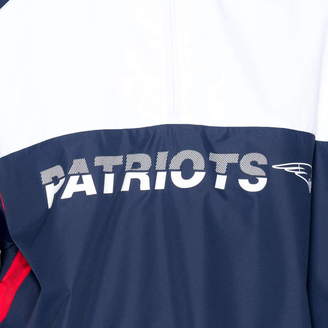 New Era NFL NEW ENGLAND PATRIOTS Colour Block Windbreaker Jacke S Navy & White, S Navy & White