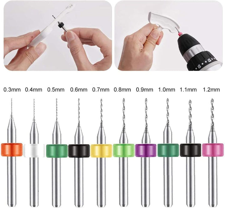 Portable Hand Drill, Miniature Drill Kit, Hobby Drill Set, Resin Drilling Tool, Manual Hobby Drill K