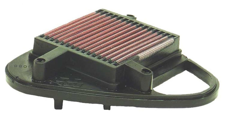 K&amp;N HA-6088 Motorrad Tauschluftfilter, Rot