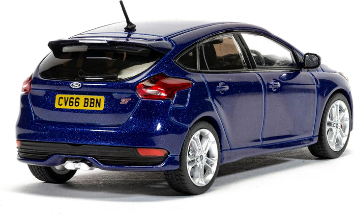 Corgi Ford Focus Mk3 ST, Deep Impact Blue Druckgussmodell