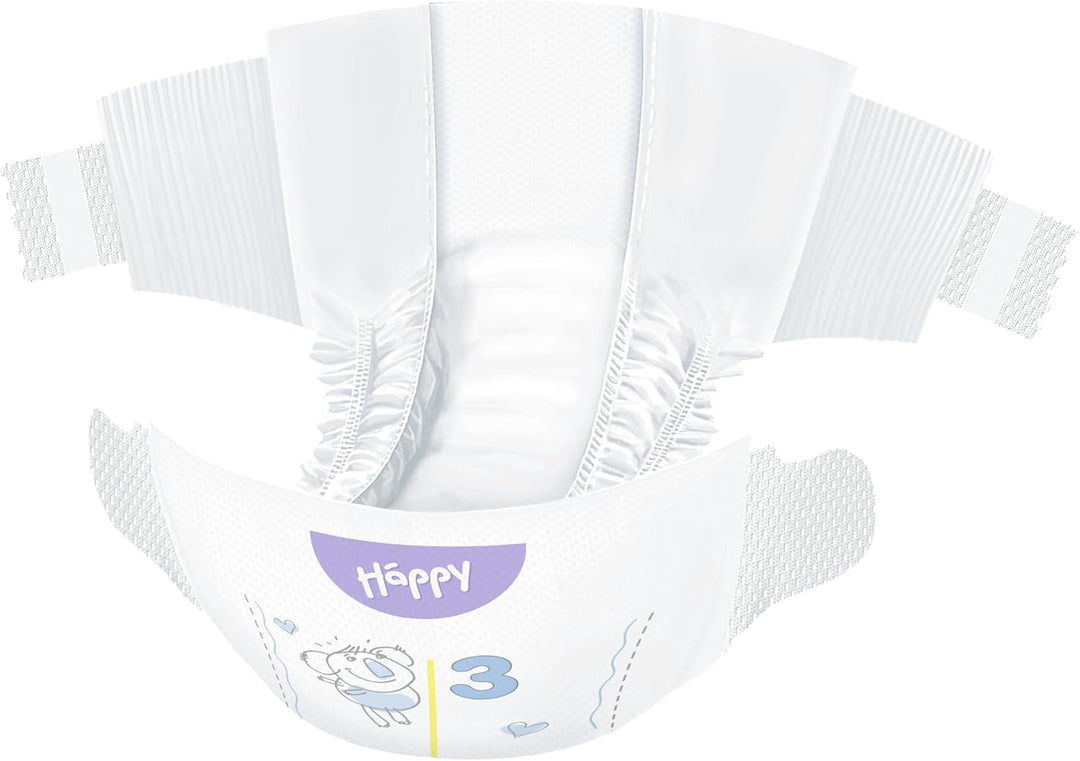 bella baby Happy Windeln Gr.3 Midi 5-9 kg HAPPY BOX 140 Stück Grösse 3 (140 Stück), Grösse 3 (140 St