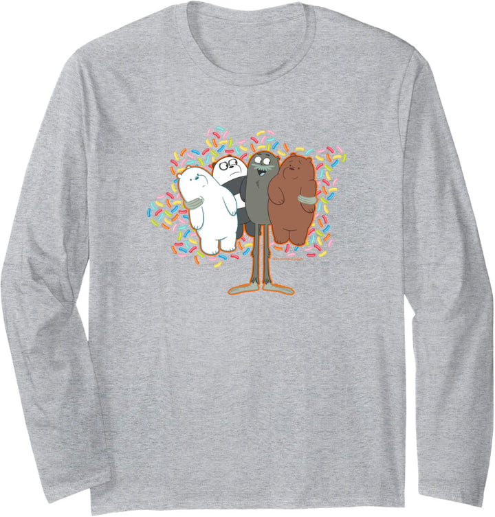 We Bare Bears Bear Hugs Langarmshirt