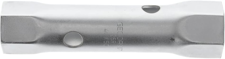 GEDORE 26 R 46x50 Doppelsteckschlüssel, Hohlschaft, 6-Kant 46x50 mm, 46 x 50 mm, 46 x 50 mm