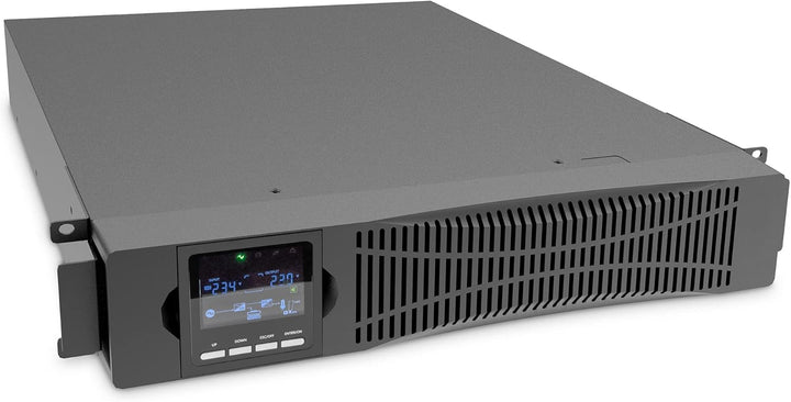 DIGITUS Unterbrechungsfreie Stromversorgung – OnLine USV-System – 2 kVA 2 kW – 8 C13 Steckdosen – UP
