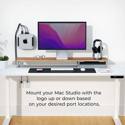 HumanCentric Wandhalterung kompatibel mit Mac Studio Halterung - Sichern oder verstecken Sie Ihr Mac