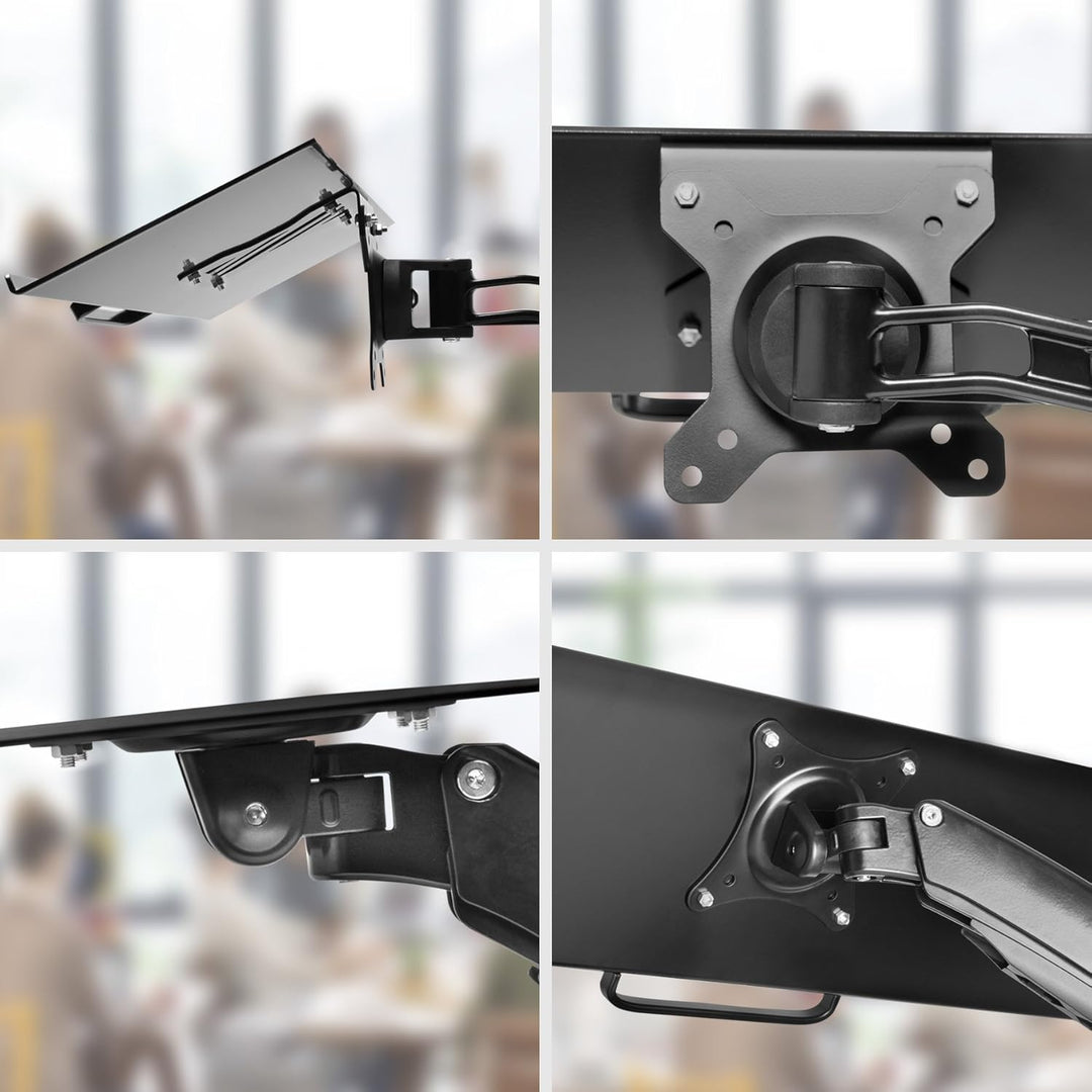 Duronic DM0K1 Tastaturhalterung | Keyboardauflage zum Anhängen | Kompatibel Monitorhalterungen und M