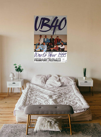 UB 40 - Promises and Lies, Frankfurt 1993 » Konzertplakat/Premium Poster | Live Konzert Veranstaltun