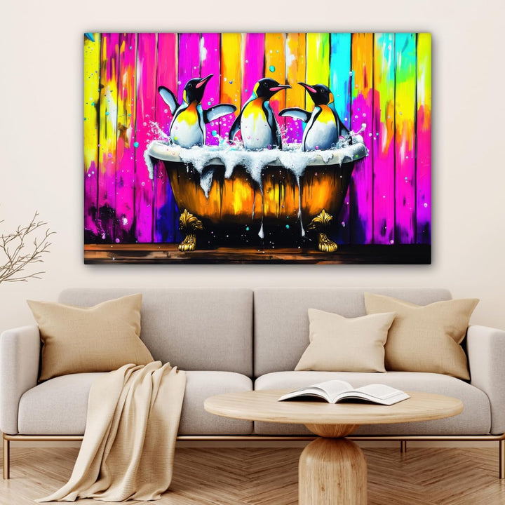 MuchoWow© Leinwandbild Gross 120x80 cm XXL Dekoration Wohnzimmer Bilder Pictures Wall Decoration Liv