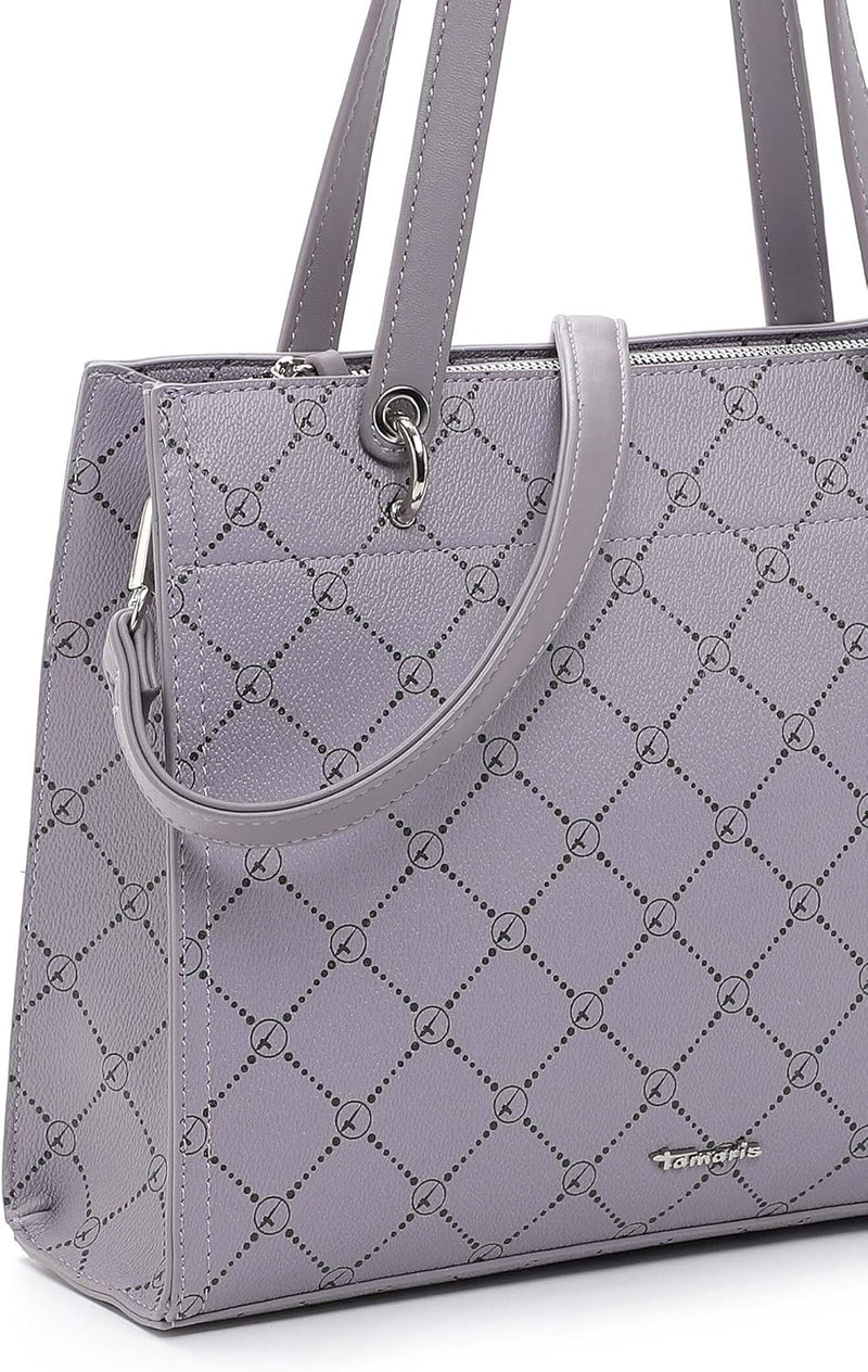 Tamaris Shopper TAS Anastasia Classic 31787 Damen Handtaschen Print Einheitsgrösse Violet 639, Einhe