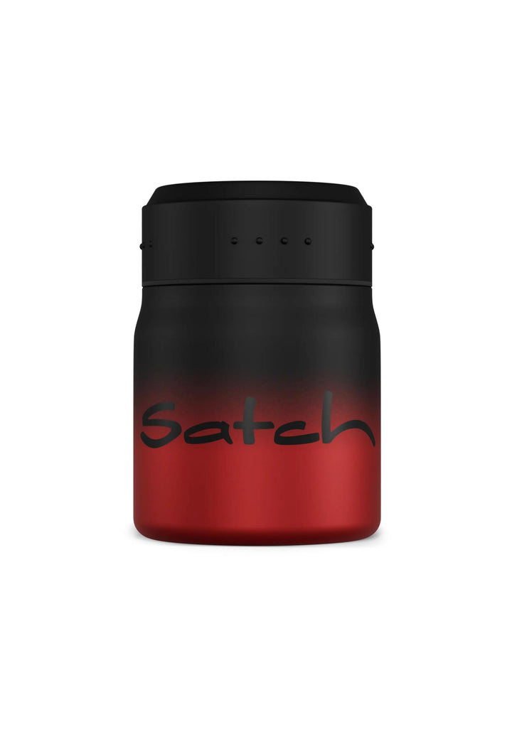 Satch Thermo Lunchbox 500ml, auslaufsicher, isoliert, mit Gabel-Löffelkombination Black Graffiti - R