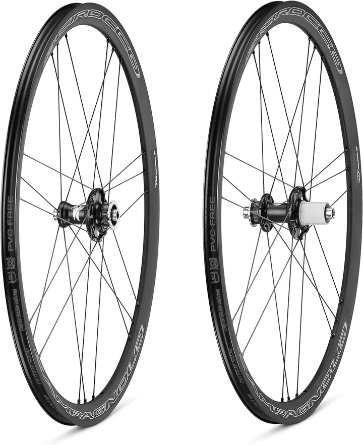Campagnolo Unisex – Erwachsene Scirocco DB Laufradsatz, Schwarz, 28"