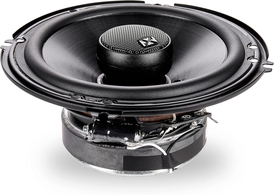 NVX® 2-Wege Koaxial Auto-Lautsprecher [V-Serie] mit Silk Dome Hochtöner, Set von 2 6 inch Coaxial, 6