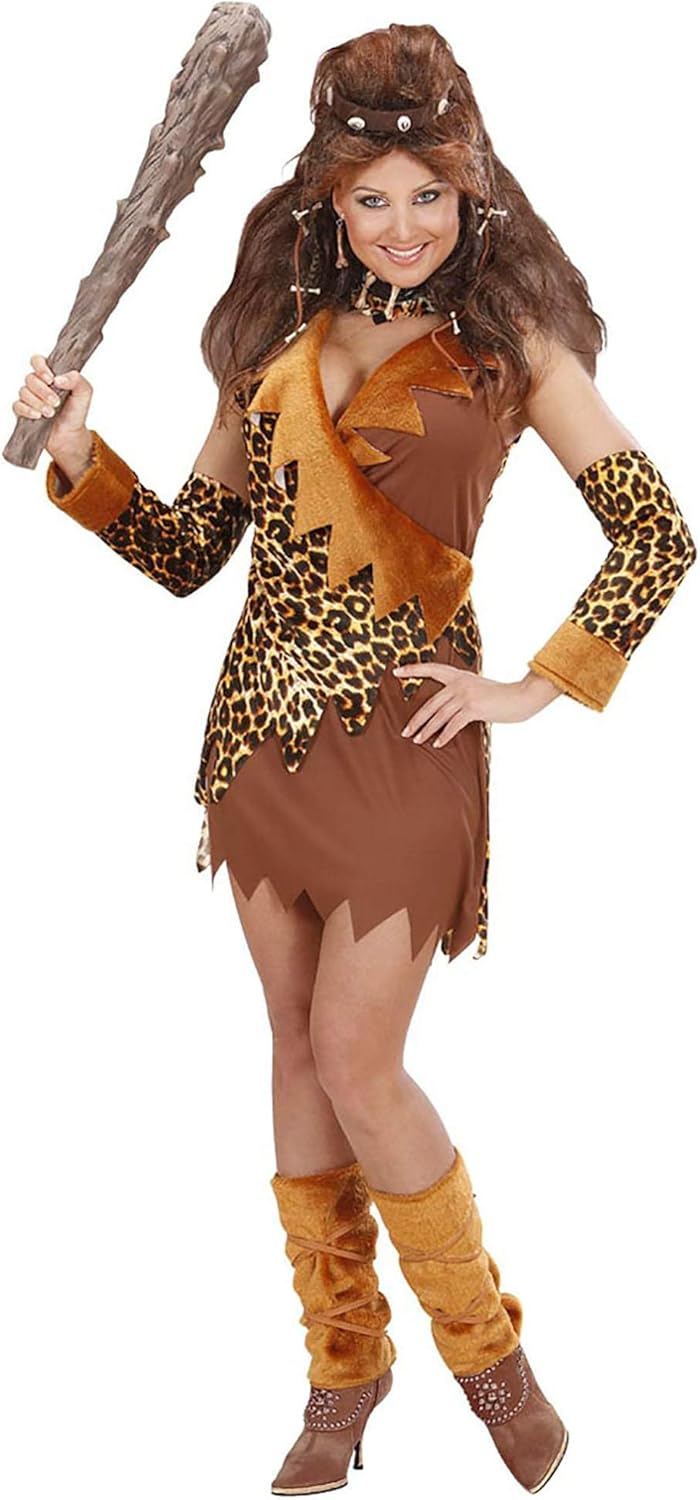 "CAVEWOMAN" (dress, glovelettes, boot covers) - (M), M