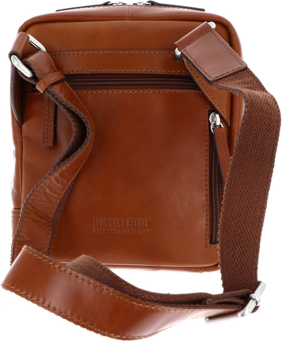 Leonhard Heyden Cambridge Umhängetasche 23 cm Cognac, Cognac